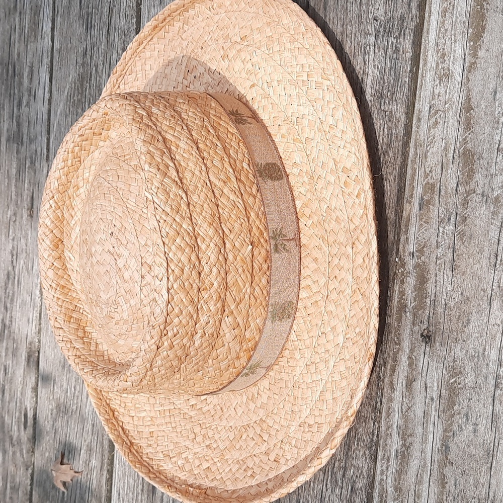Scala Collection Handmade Palm Tree Hat